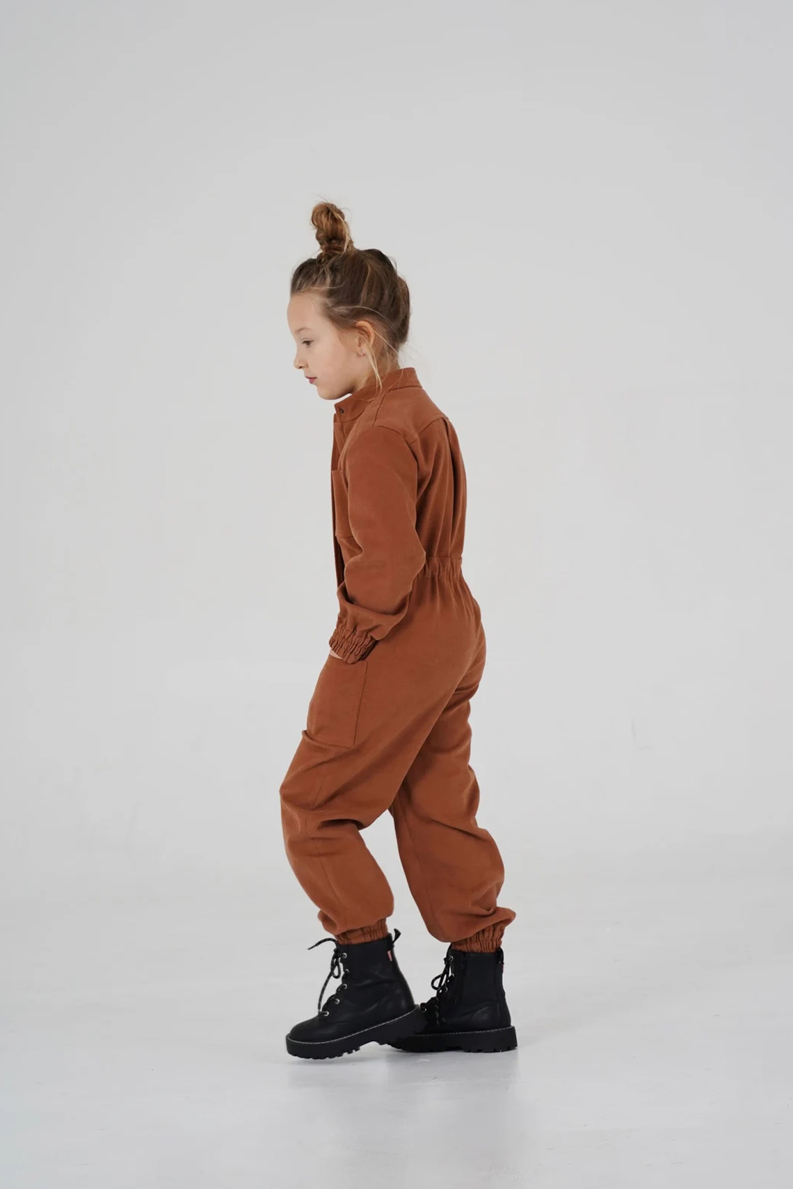 Irene jumpsuit (girls) sewing pattern with tutorial height 38.5 in 98 cm - Image 7